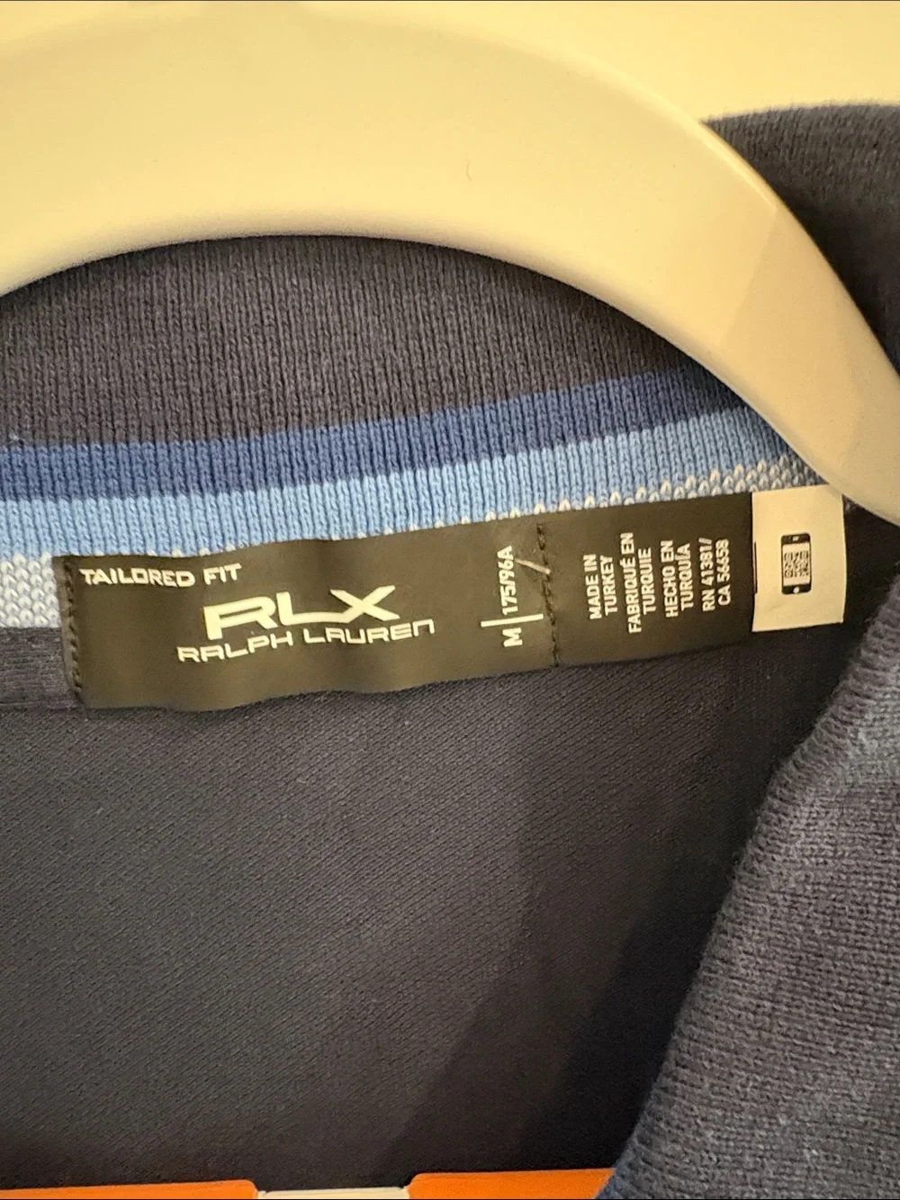 Polo by Ralph Lauren Navy Polo with Light Blue Accents